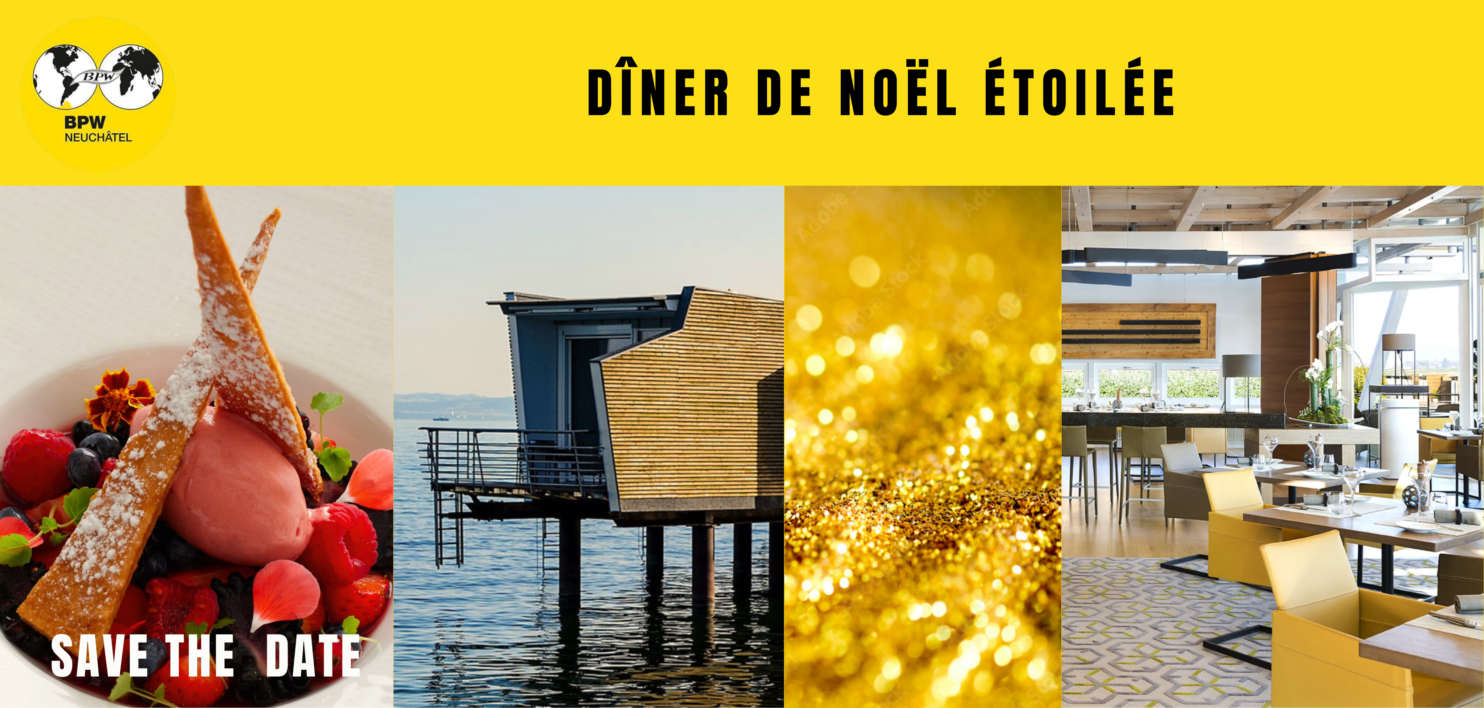 D&Icirc;NER DE NO&Euml;L &Eacute;TOIL&Eacute;E